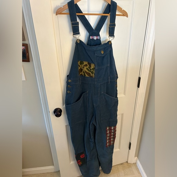 Urban Outfitters Other - Urban Outfitters Corduroy Patch Overalls - Size L